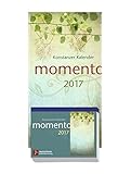 momento 2017 - Konstanzer Kalender: Abreißkalender - Block mit 384 Blättern und Rückwand, zum Auf livre