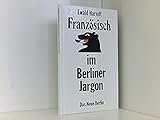 Französisch im Berliner Jargon livre