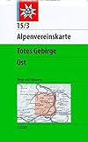 Totes Gebirge, Ost: Wege und Skitouren - 1:25.000 (Alpenvereinskarten) livre