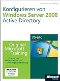 Konfigurieren von Windows Server 2008 Active Directory - Original Microsoft Training für Examen 70- livre