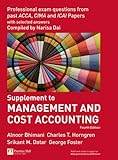 Management and Cost Accounting Professional Questions livre