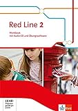 Red Line 2: Workbook mit Audio-CD und Übungssoftware Klasse 6 (Red Line. Ausgabe ab 2014) livre