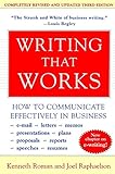 Writing That Works, 3rd Edition: How to Communicate Effectively in Business livre
