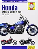 Honda Shadow VT600 & 750 1988 to '09 livre