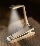 Clip-On Booklight - LED Leselampe - Silber: Ultrahelles LED Leselicht mit Clip livre