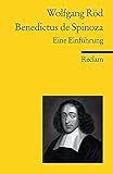 Benedictus de Spinoza: Eine Einführun livre