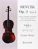 Sevcik for Viola - Opus 2: School of Bowing Technique livre