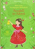 Mein erstes Anziehpuppen-Stickerbuch: Annabell im Advent livre