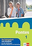 Pontes 1 - Das Trainingsbuch zum Schulbuch: 1. Lernjahr (Pontes Trainingsbuch) livre