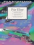 Für Elise: Die 100 schönsten klassischen Original-Klavierstücke. Klavier. (Pianissimo) livre