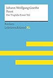 Faust I von Johann Wolfgang Goethe: Lektüreschlüssel mit Inhaltsangabe, Interpretation, Prüfungsa livre