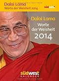 Dalai Lama - Worte der Weisheit 2014 Textabreißkalender livre