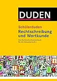 Duden. Schülerduden. Rechtschreibung und Wortkunde (kartoniert): Das Rechtschreibwörterbuch für d livre