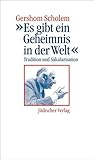 »Es gibt ein Geheimnis in der Welt«: Tradition und Säkularisation. Ein Vortrag und ein Gespräch livre