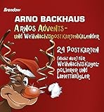 Arnos Advents- und Weihnachtspostkartenkalender: 24 Postkarten (nicht nur) für Weihnachtsbaumkugelp livre