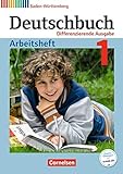 Deutschbuch - Differenzierende Ausgabe Baden-Württemberg - Bildungsplan 2016: Band 1: 5. Schuljahr livre
