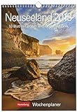 Neuseeland - Kalender 2018: Wochenplaner, 53 Blatt mit Zitaten und Wochenchronik livre