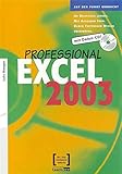 Excel 2003 Professional livre