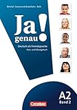 Ja genau!: A2: Band 2 - Kurs- und Übungsbuch mit Lösungsbeileger und Audio-CD livre