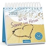 365 Tage Sonne im Herzen 2018: Postkartenkalender livre