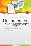 Dokumenten-Management: Informationen im Unternehmen effizient nutzen livre