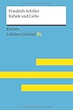 Kabale und Liebe von Friedrich Schiller: Lektüreschlüssel mit Inhaltsangabe, Interpretation, Prüf livre