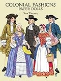 Colonial Fashions Paper Dolls livre