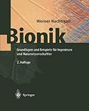Bionik: Grundlagen und Beispiele für Ingenieure und Naturwissenschaftler (German Edition) livre