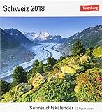 Schweiz - Kalender 2018: Sehnsuchtskalender, 53 Postkarten livre