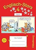 Englisch-Stars - Allgemeine Ausgabe: 4. Schuljahr - Übungsheft Comics: Mit Lösungen livre