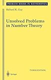Unsolved Problems in Number Theory livre