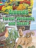 Animals of the Forest, Wetlands and Desert livre