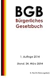 Das BGB - Bürgerliches Gesetzbuch livre