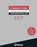 Bastelkalender Tischaufsteller hoch 2017 - Creative Line, Kreativ, Mal & Bastelkalender, Kalender zu livre