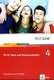 Red Line 4: Fit für Tests und Klassenarbeiten. Vorbereitung auf Kompetenztests und Lernstandserhebu livre