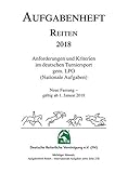 NUR INHALT - Aufgabenheft RNUR INHALT - Aufgabenheft Reiten 2018: Anforderungen und Kriterien im deu livre