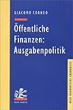 Öffentliche Finanzen: Ausgabenpolitik livre