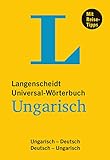 Langenscheidt Universal-Wörterbuch Ungarisch - mit Tipps für die Reise: Ungarisch-Deutsch/Deutsch- livre