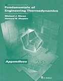 Fundamentals of Engineering Thermodynamics: Appendices livre