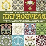 Art Nouveau Fliesendesign: Art Nouveau Tile Design (Agile Rabbit Editions) livre