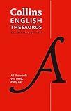 Collins English Thesaurus: Essential Edition livre