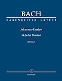 Johannes-Passion BWV 245. BÄRENREITER URTEXT. Studienpartitur, Urtextausgabe livre