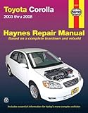 Hayne's Toyota Corolla Automotive Repair Manual: 2003 Through 2008: Does Not Include Information Spe livre