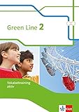 Green Line 2: Vokabeltraining aktiv, Arbeitsheft Klasse 6 (Green Line. Bundesausgabe ab 2014) livre