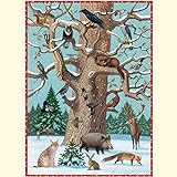 Tiere im Winter (Adventskalender) livre