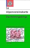 Dachstein: Topographische Karte 1:25000 mit Wegmarkierungen und Skirouten (Alpenvereinskarten) livre