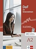 DaF im Unternehmen A2: Kurs- und Übungsbuch mit Audios und Filmen online livre