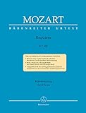 Requiem KV 626. Das von Franz Xaver Süßmayr vervollständigte Requiem in der traditionellen Gestal livre