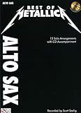 Best Of Metallica Alto Sax Book/Cd livre