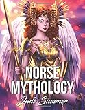 Norse Mythology: An Adult Coloring Book with Powerful Norse Gods, Beautiful Norse Goddesses, Mytholo livre